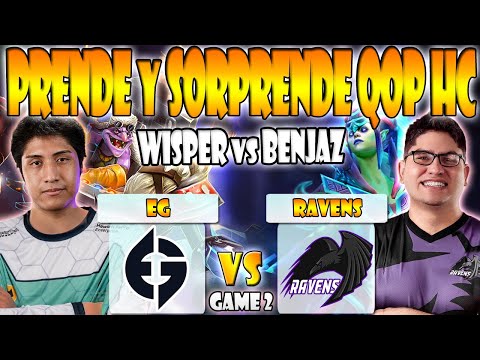 EG VS RAVENS BO3[GAME 2] WISPER, PAKAZS VS BENJAZ - DPC SA 2023 TOUR 1: DIVISION 1-DOTA 2
