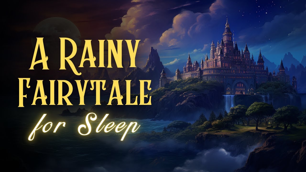 Fairytale with RAIN Sounds | Why the Sun and Moon Came to the Sky | Bedtime Story for Grown Ups