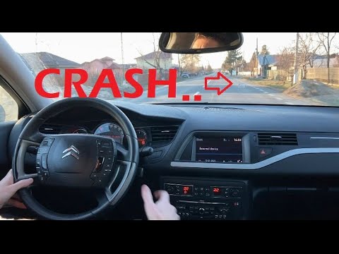 2012 Citroen C5 II 2.0 HDi  - Test Drive + Engine Sound