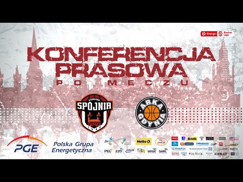 Konferencja prasowa po meczu PGE Spójnia Stargard -  Arka Gdynia