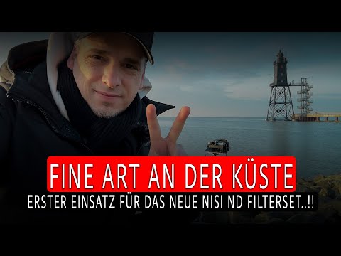 Fine art photography on the North Sea...!! - Using the NiSi ND filter set for the first time...!!