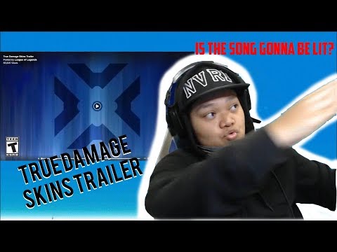 [REACTION VIDEO] TRUE DAMAGE Trailer | League of Legends