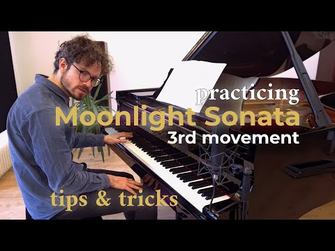Learn virtuosic piano technique in Beethoven's Moonlight Sonata, 3rd Movement (Part 1)