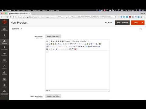Magento 2: Add new Product