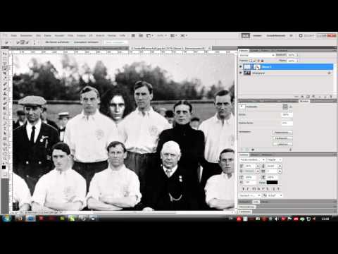 Photoshop Gruppenbild Collage Ebenenmaske