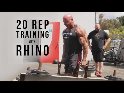 20 Rep Training with Rhino | JTSstrength.com