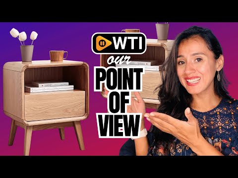100% Solid Wood Nightstand Set of 2 - WTI product video review