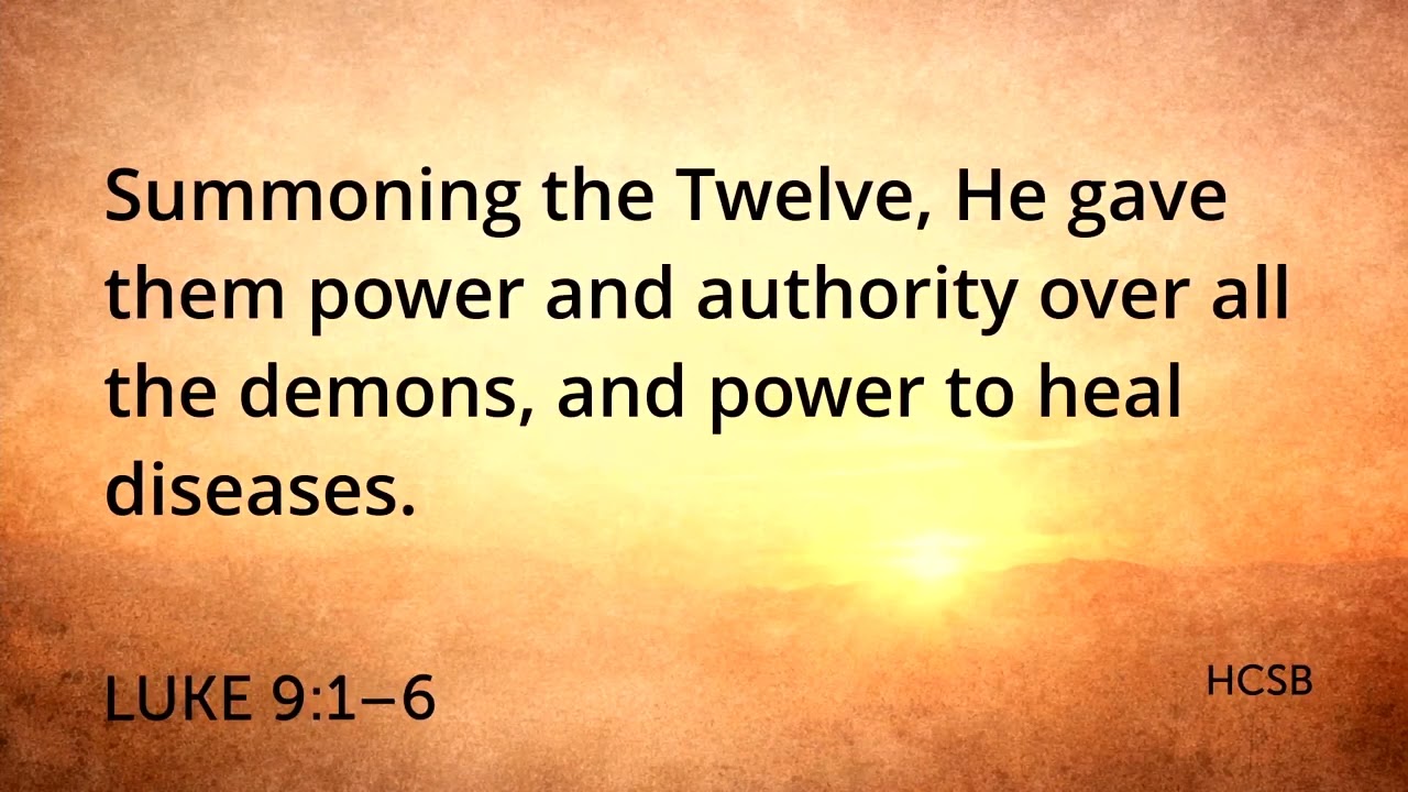 1-11-2026 Walking with Jesus in Complete Trust Luke 9