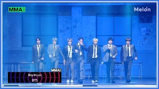 BTS (방탄소년단) Boy In Luv (상남자) live MMA 2019 [ENG SUB][Full HD]