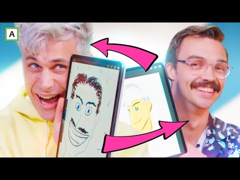 VI TEGNER HVERANDRE (og andre ting fra hukommelsen)