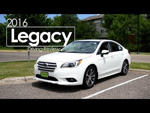 2016 Subaru Legacy Driving Review | Test Drive | Road Test