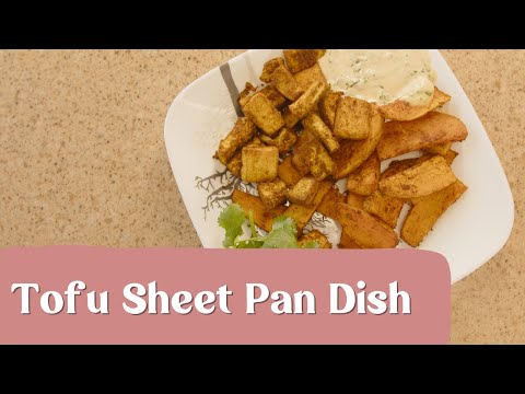 This Sweet Potato and Tofu Sheet Pan Dish is a GAME CHANGER