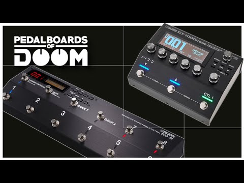 Boss GT 1000 CORE Tuner via Midi - Pedalboards of Doom
