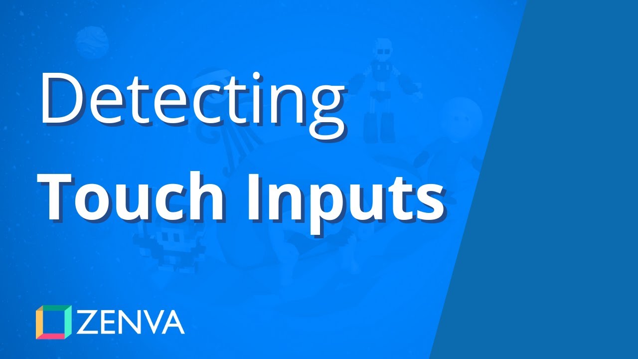 Detecting TOUCH Inputs - Unity Mobile Game Dev Tutorials