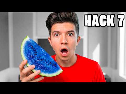 TESTING VIRAL LIFE HACKS THAT COULD KILL ME! | Preston