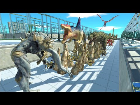 Scourge vs. All Units on Death Road! | Animal Revolt Battle Simulator