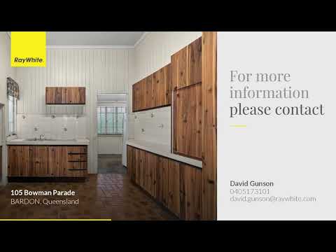 105 Bowman Parade, Bardon, QLD 4065, 3 રૂમ, 1 બાથરૂમ, House