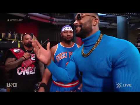 the bloodline confront the street profits raw 10/3/22