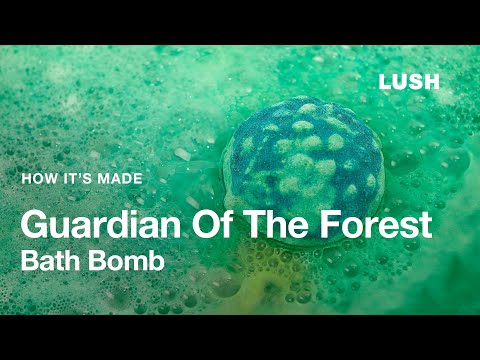 Lush How It’s Made: Guardian Of The Forest Bath Bomb