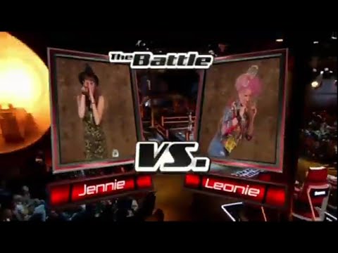 Roar - Jennie Lena vs. Leonie Bos (The Battle | The voice of Holland 2015)(Lyrics)