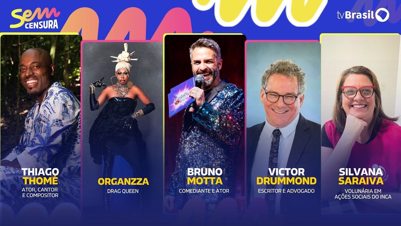 🔴 SEM CENSURA RECEBE ORGANZZA, BRUNO MOTTA, VICTOR DRUMMOND, THIAGO THOMÉ E SILVANA SARAIVA