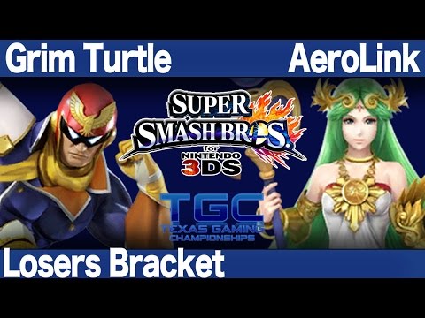 TRTTGC1 Smash 3DS - Grim Turtle (Falcon) vs AeroLink (Palutena,Sheik) - Losers Bracket