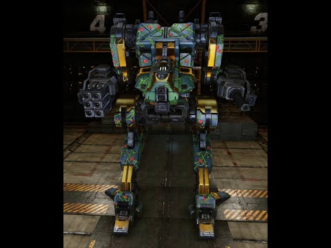 Mechwarrior Online: Stormcrow Lacerator Medium Damage Support on Frozen Classic