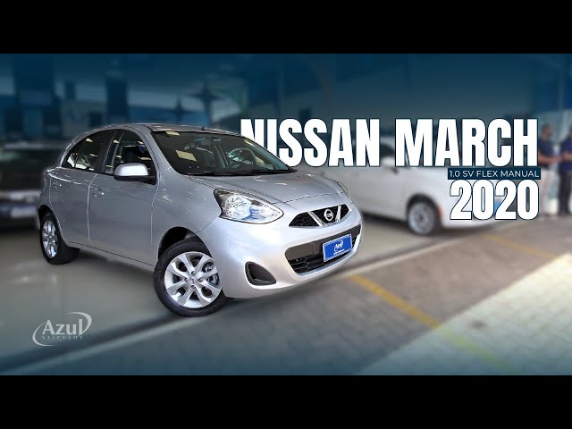 Vídeo NISSAN MARCH 1.0 SV 12V FLEX 4P MANUAL