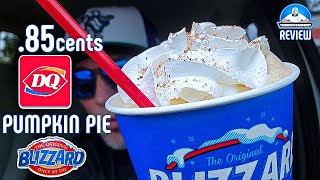 Dairy Queen® .85 Cent Pumpkin Pie Blizzard Review! 🎃🥧 | theendorsement