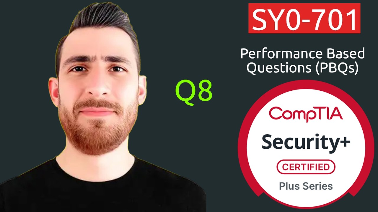Security+ SY0-701 PBQ Example | Performance Based Question Security Measurements for Locations | #8