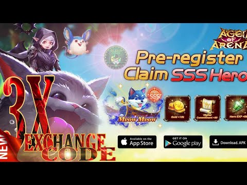Age of Arena New 3X Exchange Code 🎁 Best Card based idle MMORPG - Android/iOS