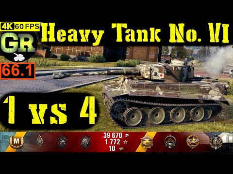 66_World of Tanks Heavy Tank No. VI WoT Replay - 11 Kills 2.6K DMG(Patch 1.4.0)