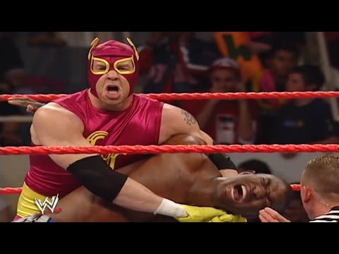 Shelton Benjamin vs. Captain Charisma👮🏼‍♂️ (Raw 06/12/2004) Intercontinental Championship.👑