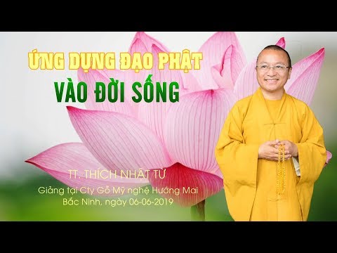 Ứng dụng đạo Phật vào đời sống