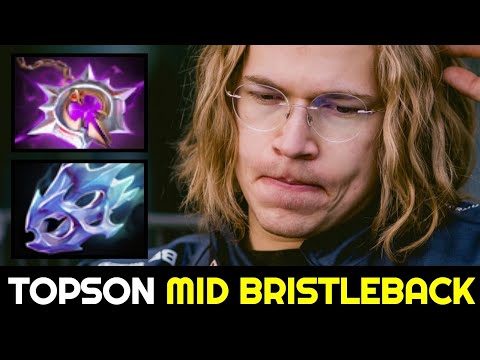 TOPSON MID Bristleback with Fast Nullifier Situational Build Dota 2