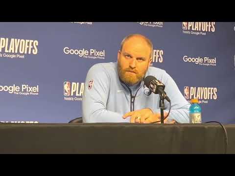 04-16-23 Memphis Grizzlies Coach Taylor Jenkins Postgame Interview