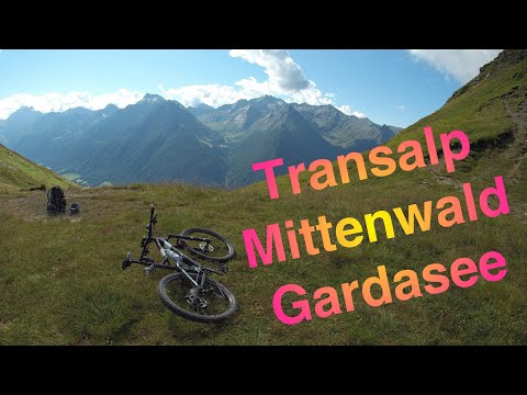Transalp Alpencross Mittenwald - Gardasee (Brennergrenzkam, Schlüsseljoch, Grauner Joch)