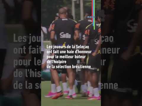 🇧🇷 Les images qu'on aime : Neymar de retour sur un terrain #FIFAWorldCupOnYT #CoupeduMonde