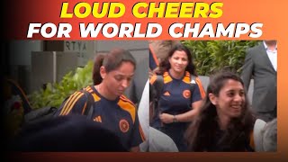 Download lagu India women's cricket team leave hotel, likely to meet PM Narendra Modi next mp3