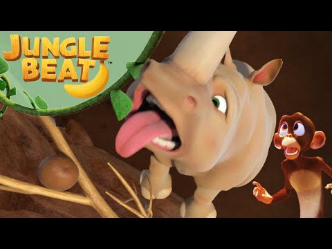 Rhino Down | Rocky Rescue | Jungle Beat: Munki & Trunk | Kids Animation 2023