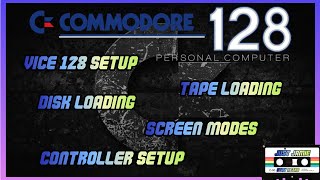 Vice☆Commodore 128 Emulation Setup Guide #commodore128 #vice #emulator
