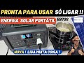 EB70S Bluetti Liga até Fogão de Indução 🌞Nova Estação de Energia Solar Portátil  com 3x de autonomia