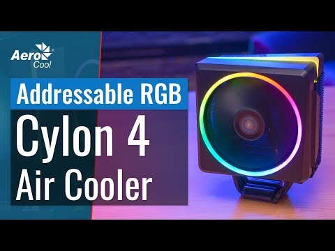 Aušinimo Ventiliatorius - Aerocool PGS Rave 3 FRGB PWM 120mm Juodas video