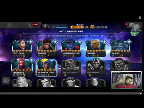 Treasure Island and 3x5 Stars and 1x6 Star Crystal Opening - Marvel Contest of Champions