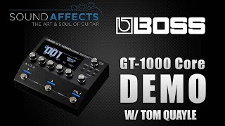 Boss GT-1000CORE Guitar Effects Processor - What To Know Boss GT-1000CORE Guitar Effects Processor - What To Know