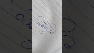 natania...comments your name#drona calligraphy #shorts#signature#style#request#