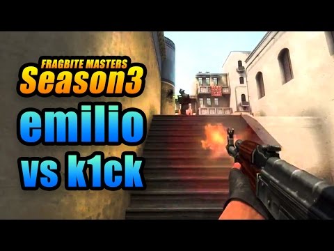 Fragbite Masters Season 3 Qualifier #1 - emilio vs k1ck (ACE)