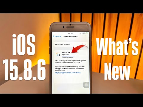 iOS 15.8.6 Released for iPhone 6s & 7 - What’s New iOS 15.8.6