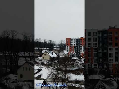 Ukrainian Sunset 🌇 | 2023.01.13 | shorts