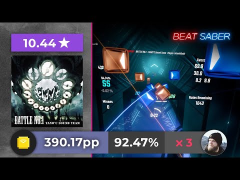 Top 3 SS play ⚔️ BATTLE NO.1 - TANO*C Sound Team | 92.47% [-3]
